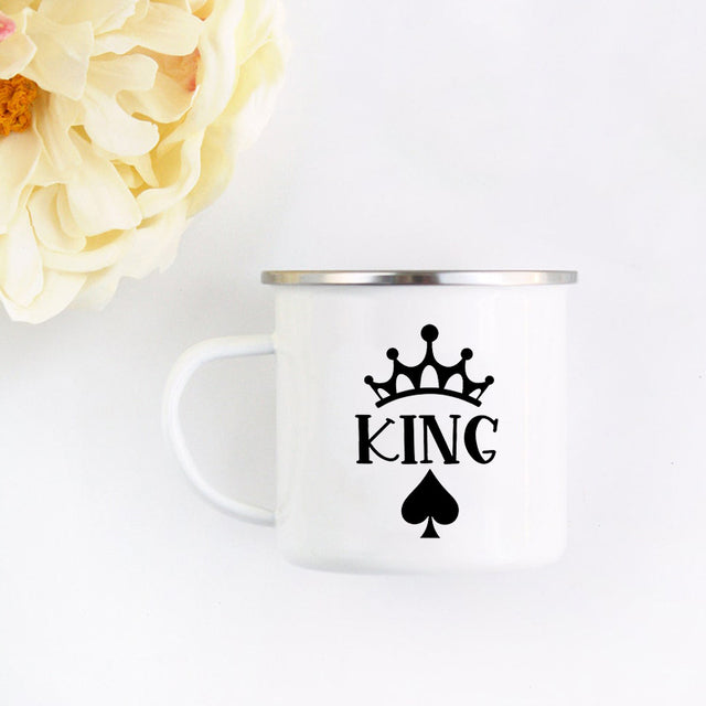 King and Queen Couple Mugs