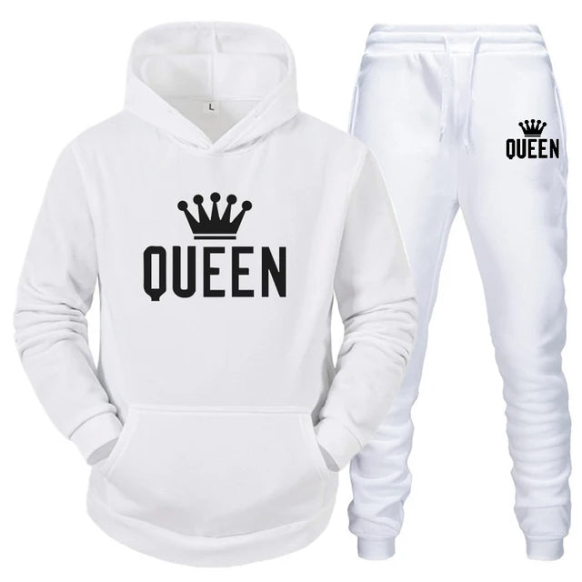 King and Queen Couple Track Suits