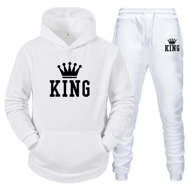 King and Queen Couple Track Suits