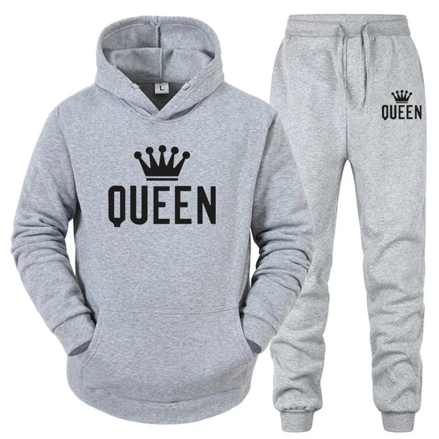 King and Queen Couple Track Suits