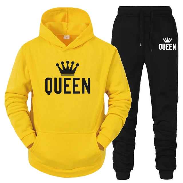 King and Queen Couple Track Suits