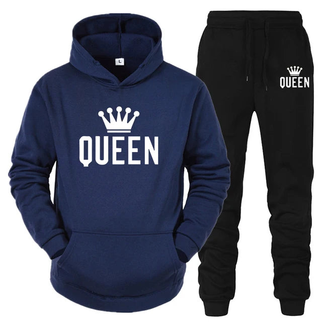 King and Queen Couple Track Suits