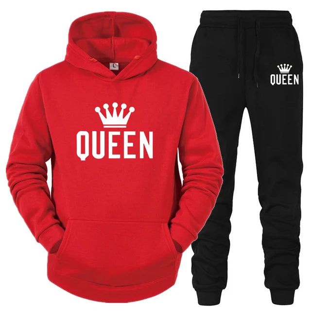 King and Queen Couple Track Suits