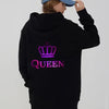 King and Queen Couples Hoodies