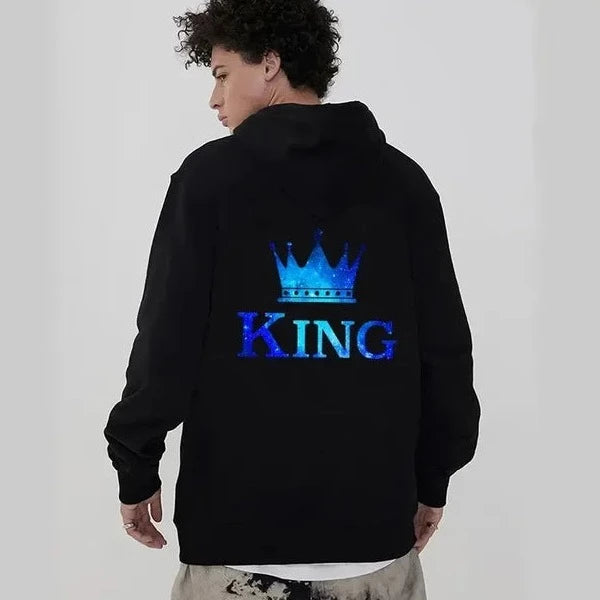 King and Queen Couples Hoodies