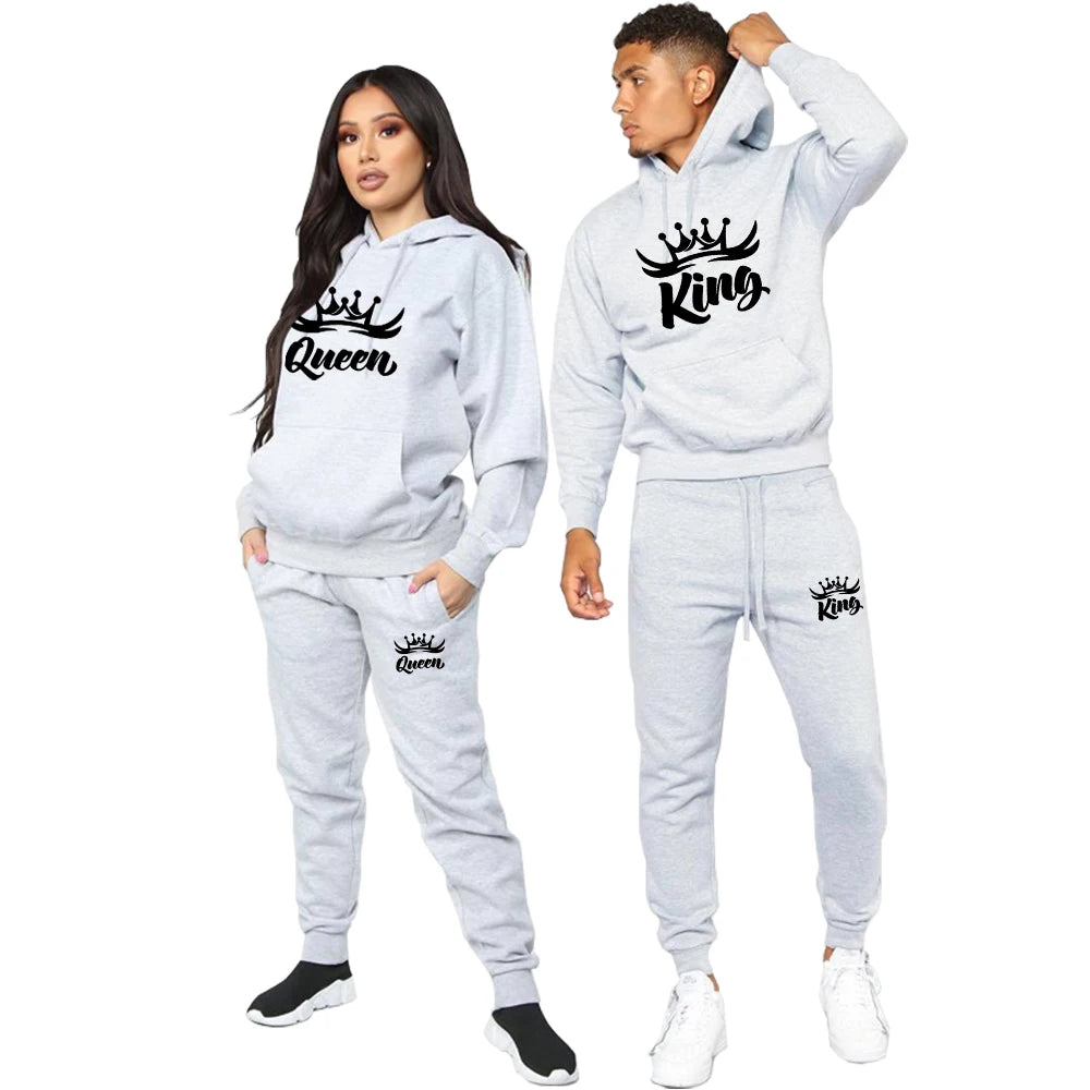 King and Queen Couples Tracksuits