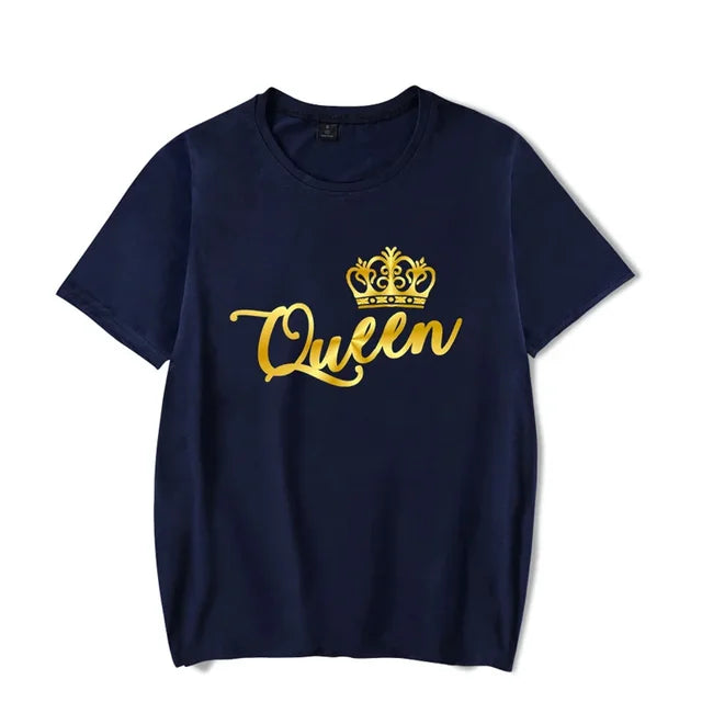 King and Queen Crown T Shirt