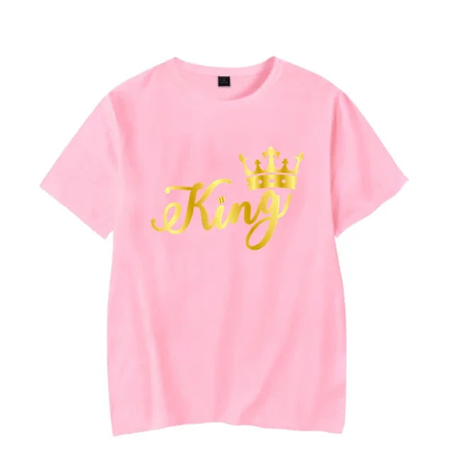 King and Queen Crown T Shirt