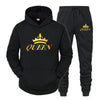 King and Queen Matching couple jogger set