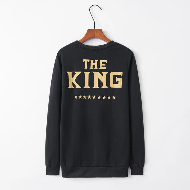 King and Queen Sweatshirts for Couples