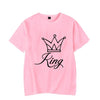 King and Queen With Crowns T Shirts