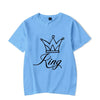 King and Queen With Crowns T Shirts