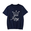 King and Queen With Crowns T Shirts