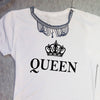 King and queen shirts royal