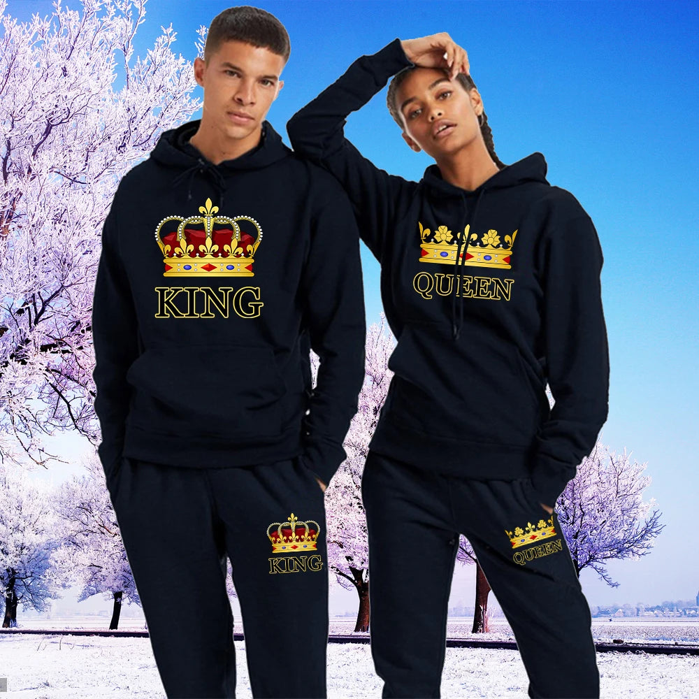 King Matching Couple Tracksuits
