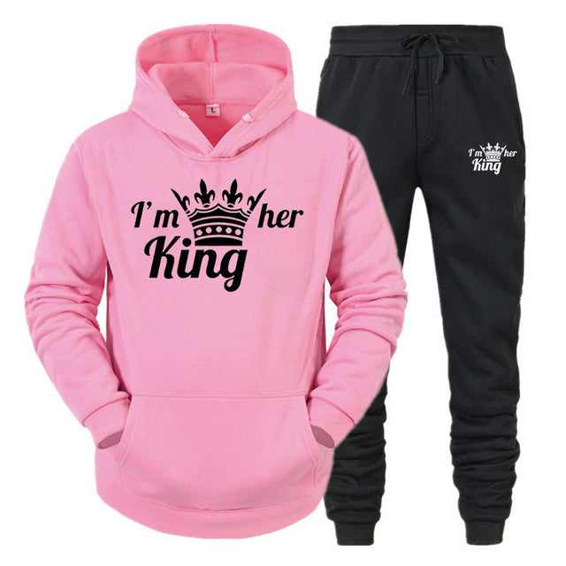 King matching tracksuit for couples