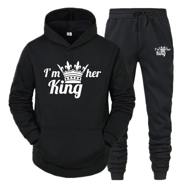 King matching tracksuit for couples