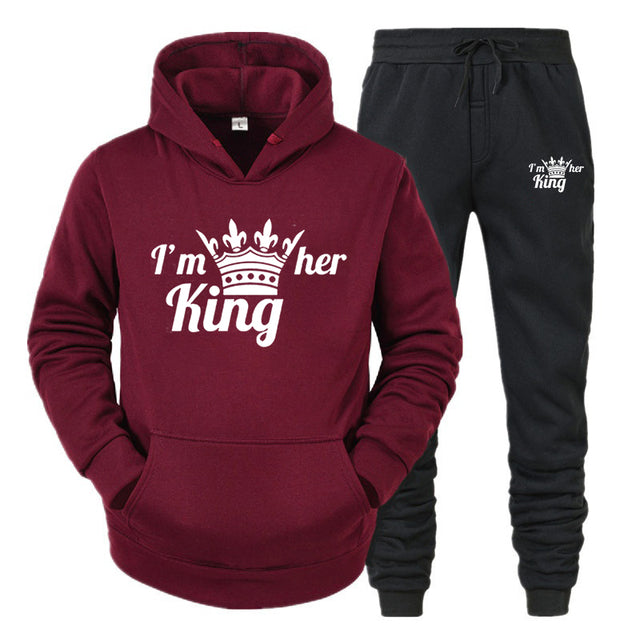 King matching tracksuit for couples