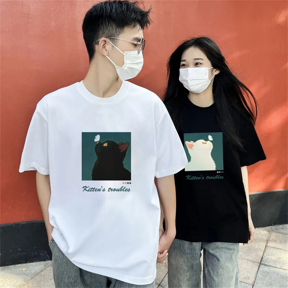 Kitten Cute Couple Shirts