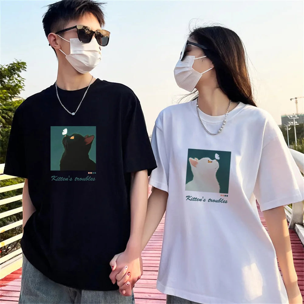 Kitten Cute Couple Shirts