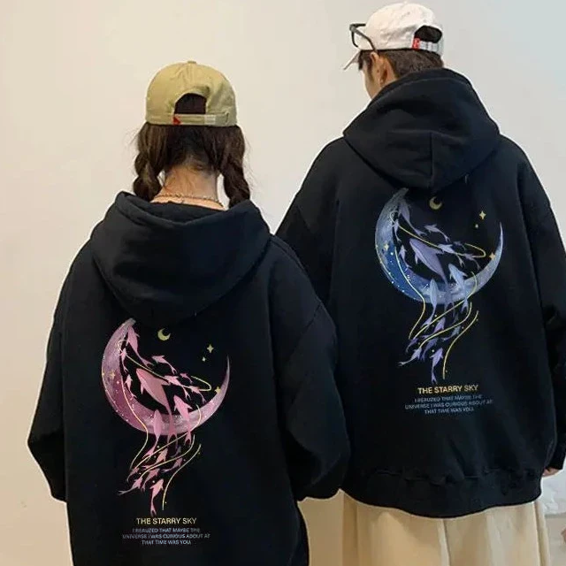 Korean Couple Hoodies
