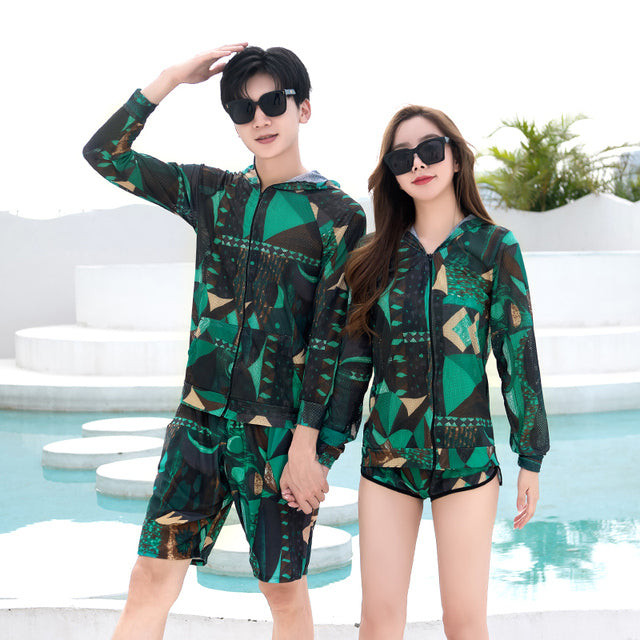 Korean swimsuit couple