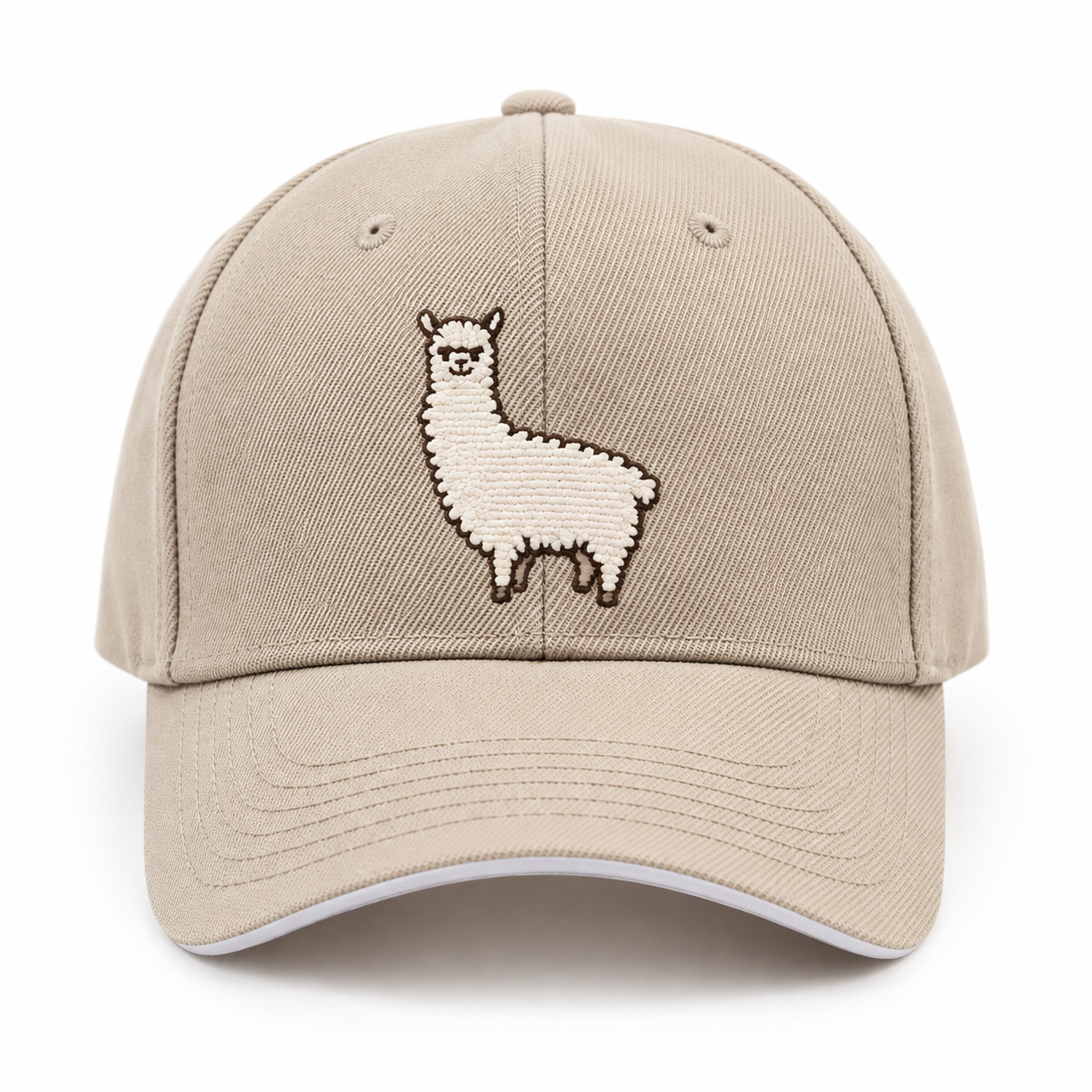 Lama matching couple hats