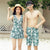 Leaf Matching swim suits for couples