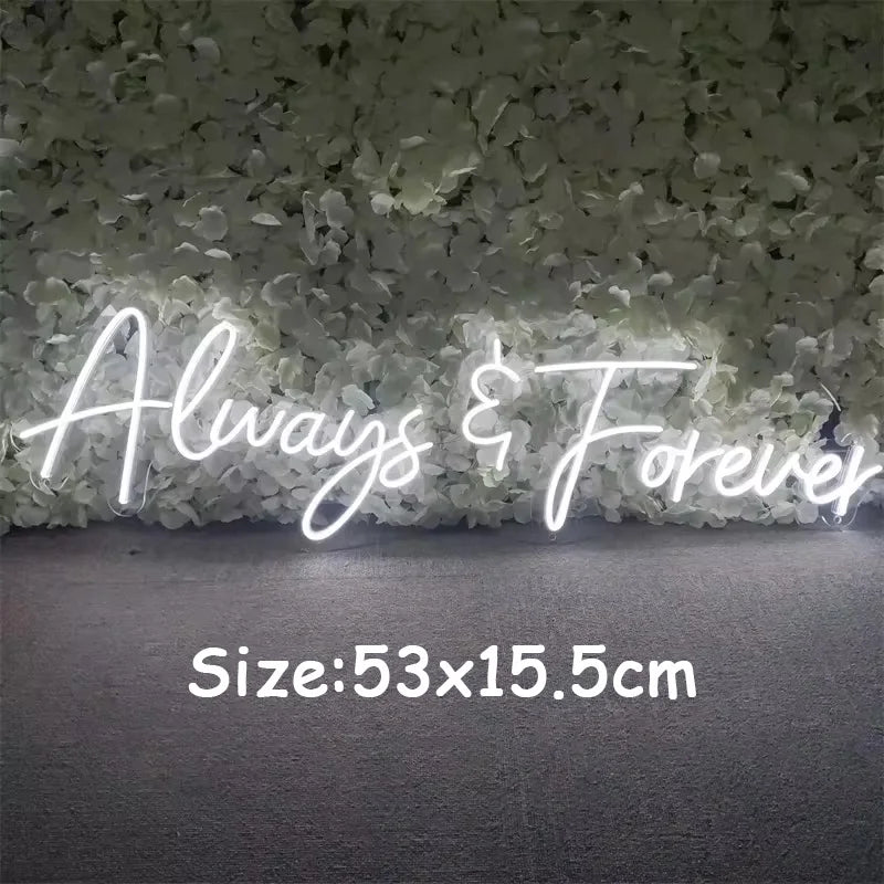 Led Neon Sign Wedding