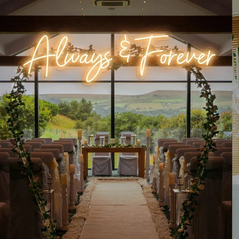 Led Neon Sign Wedding