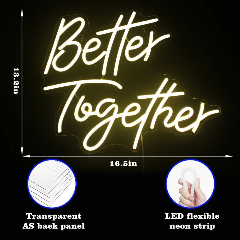 Led Neon Sign Wedding