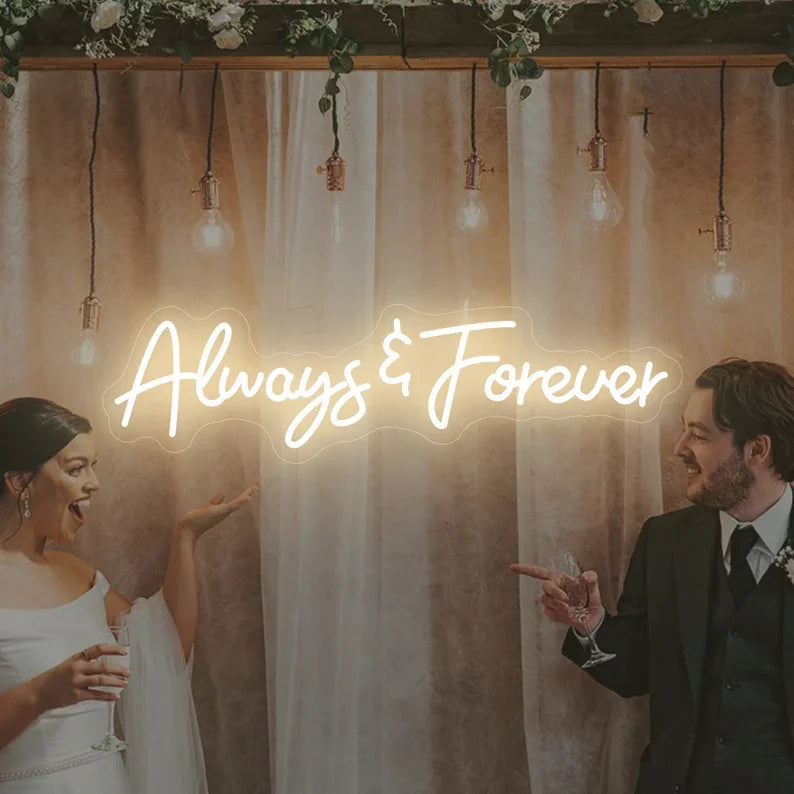 Led Neon Sign Wedding