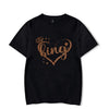 Leopard King and Queen Shirts