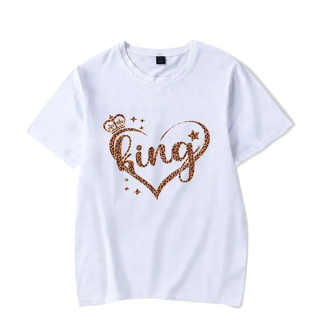 Leopard King and Queen Shirts