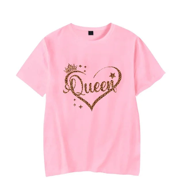 Leopard King and Queen Shirts