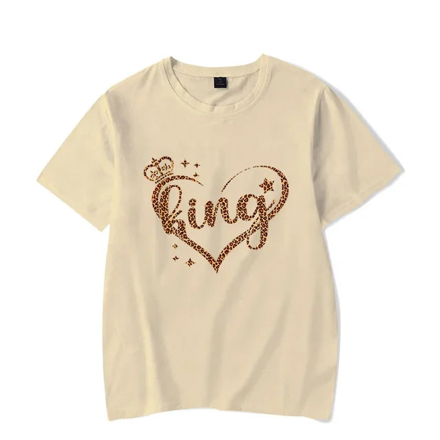 Leopard King and Queen Shirts
