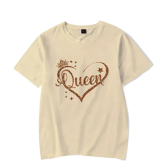 Leopard King and Queen Shirts