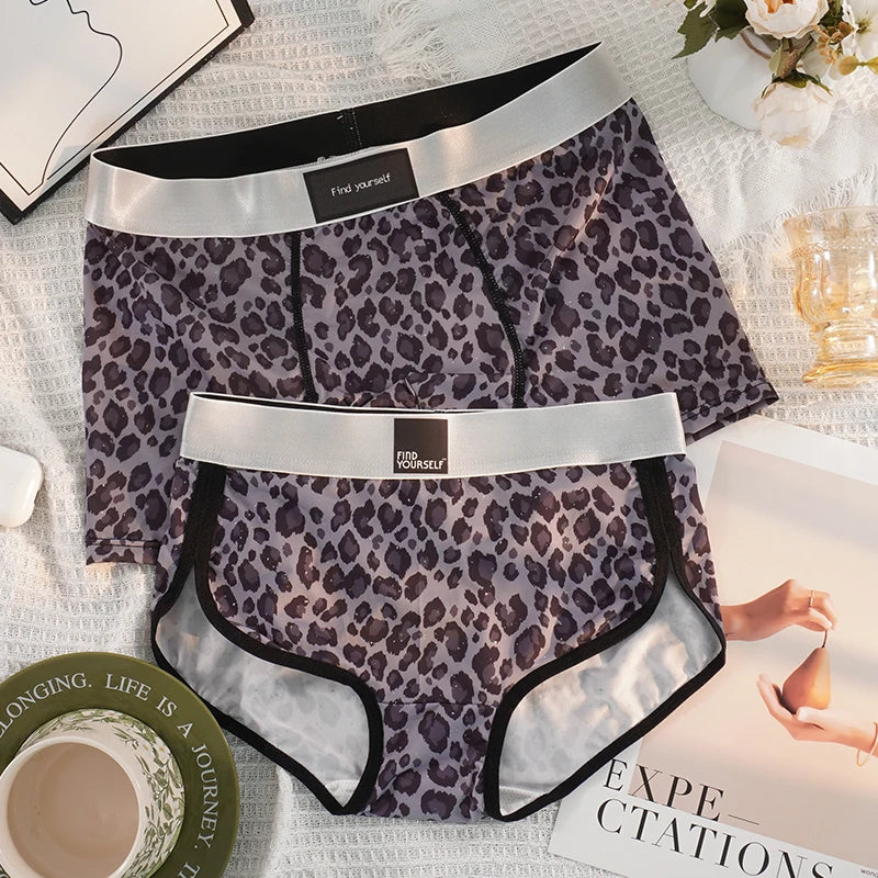 Leopard Underwear for Couple