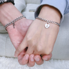 Lock and Key Bracelet Set for Couples
