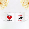 Locked My Heart Couple Mug