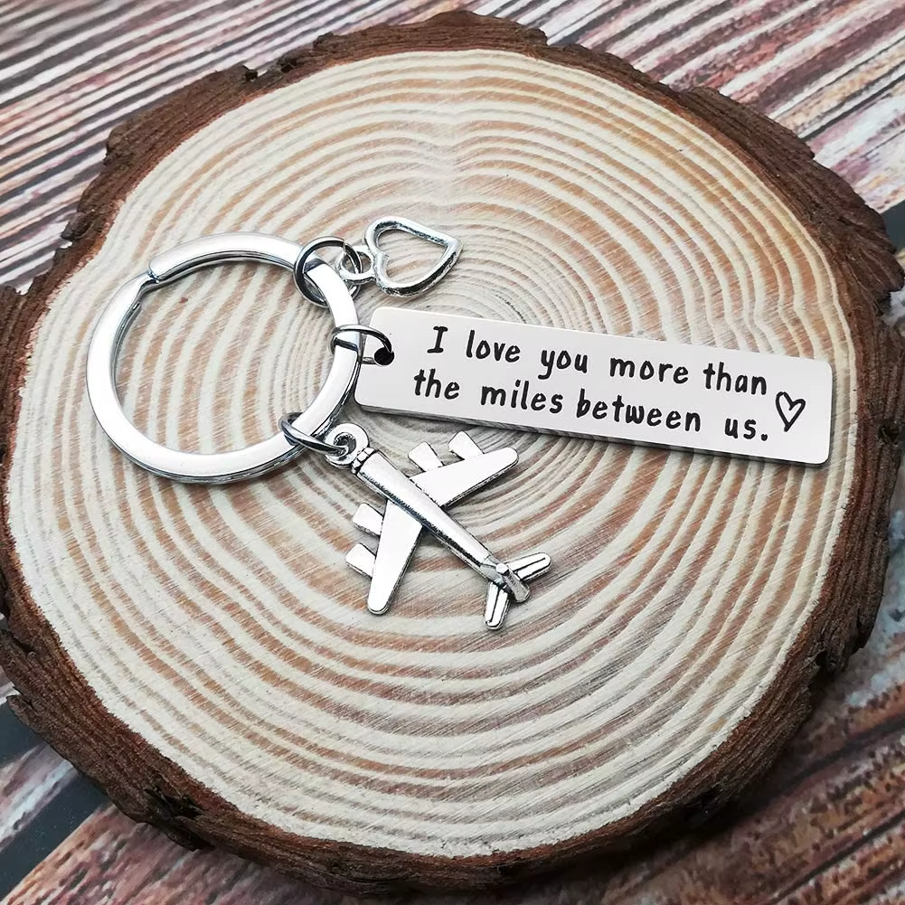 Long Distance Keychain