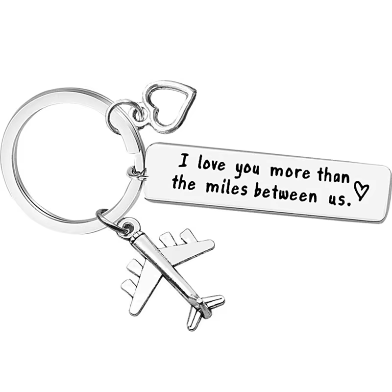 Long Distance Keychain
