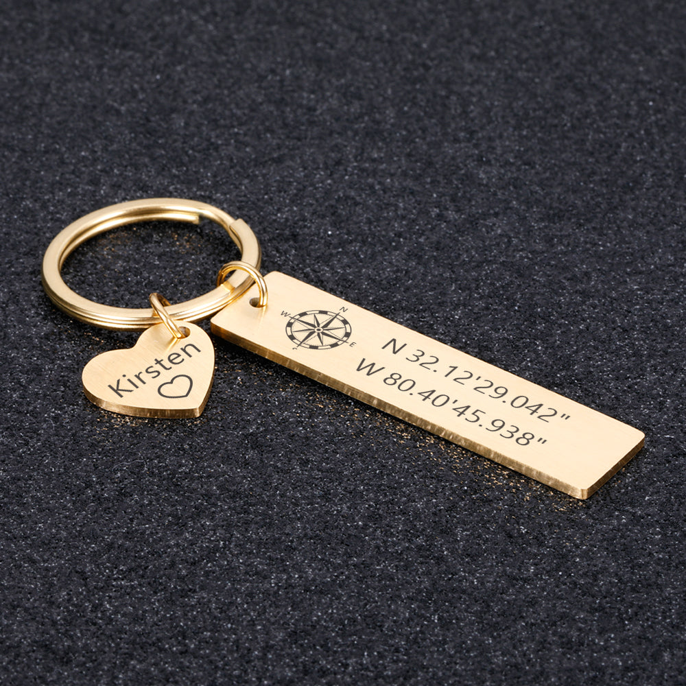 Long Distance Relationship Keychain