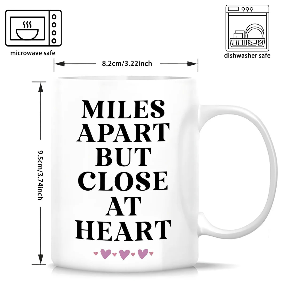 Long Distance Couple Mugs