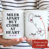 Long Distance Couple Mugs