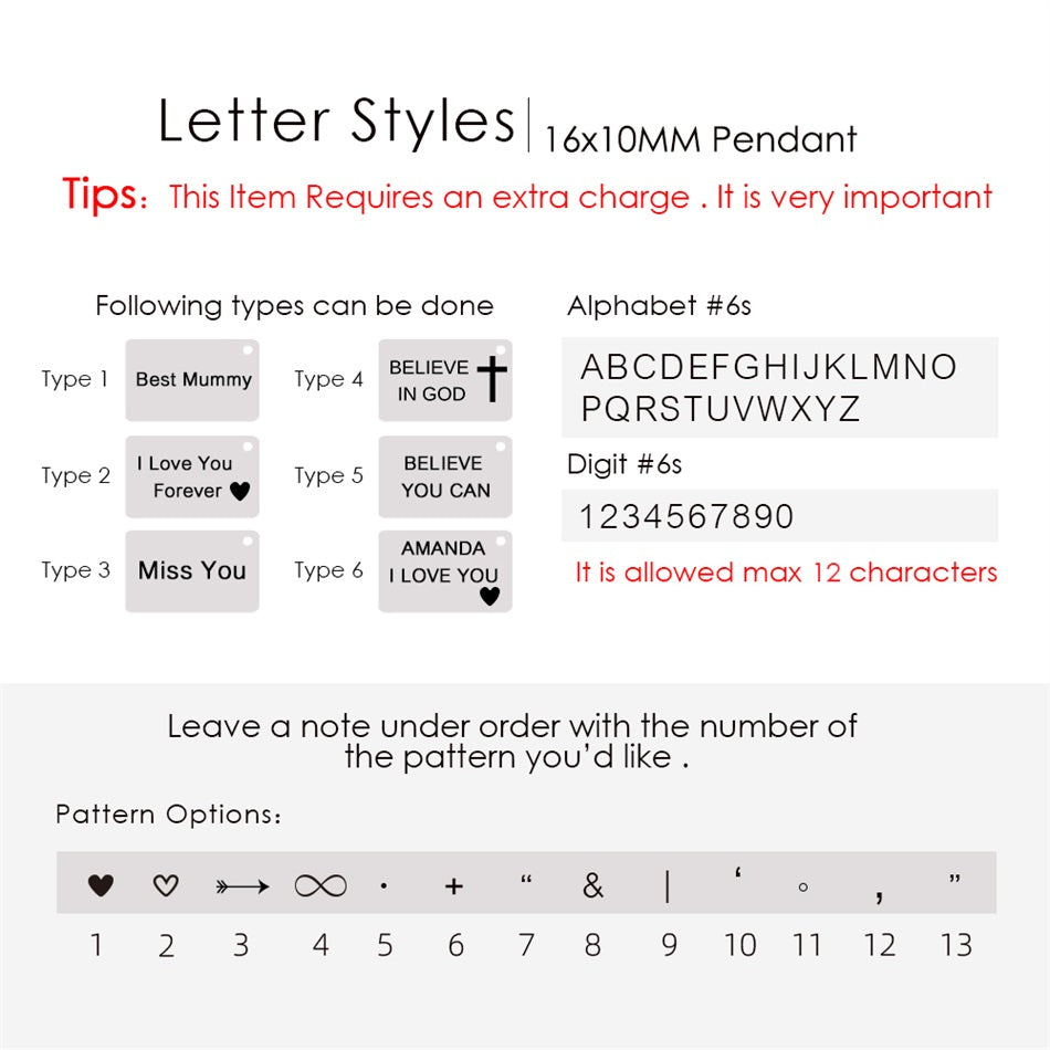 Love Letter Necklace Envelope