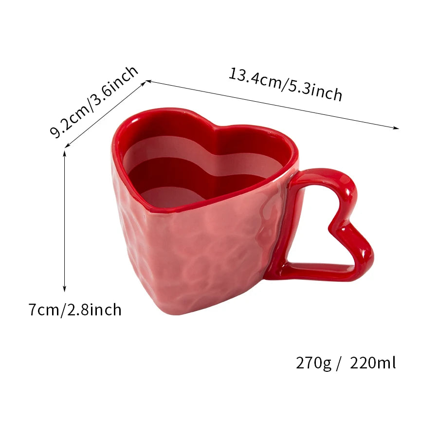 Love Mugs Couple Heart Mug
