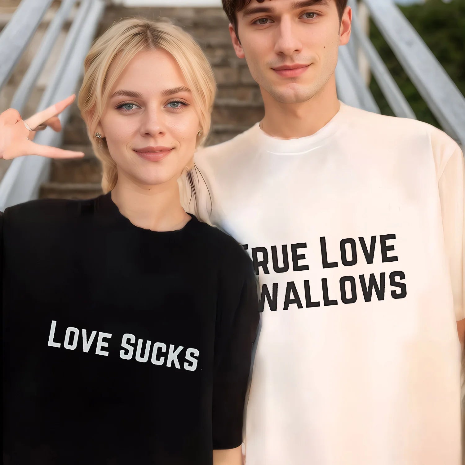 Love Sucks True Love Swallows T-Shirt