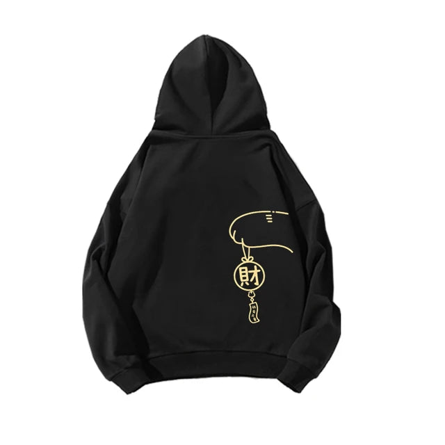 Lucky Cat Cute Matching Couple Hoodies