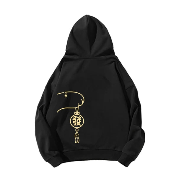 Lucky Cat Cute Matching Couple Hoodies